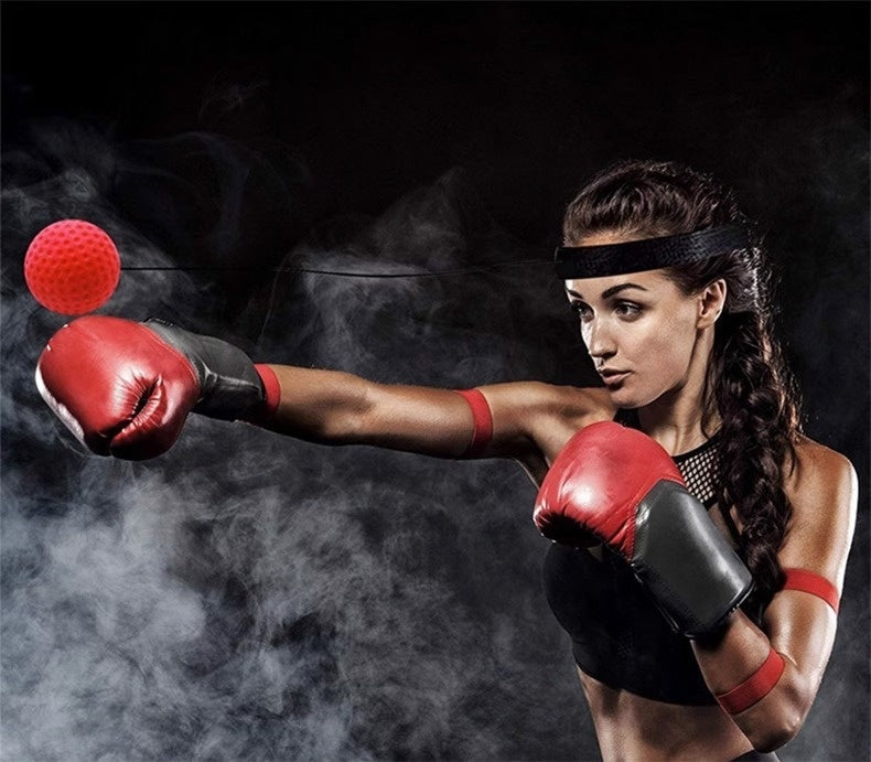 Kopfmontierter Box-Reaktionstrainingsball